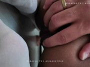 Petite Asian Maid Gives the best blowjob & tight Asian pussy fuck 8/16