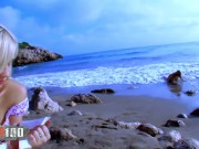 Sexy Frenc pornstar Angell Summers outdoor anal video with Max Cortes 1/16