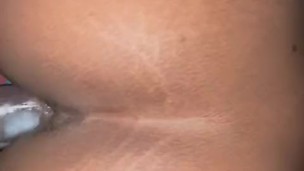 Petite Memphis ebony cream while I fuck he