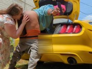 Sara Sitwell Eats Ass For Fixing Her Car