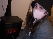 【イラマ潮吹き/快楽SEX】美術館で密会デートの後に中出しSEX♡ 喉奥イラマで興奮して絶頂潮吹きしちゃう変態人妻さん♪    2/16