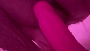 Mr Hankey Toy Wrecks “Straight” Sloppy Boy Pussy in Shower (Almost fit my whole hand)