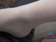 Sexy nurse Mira Monroe makes a house call sucking cock and letting you slide inside 4/16