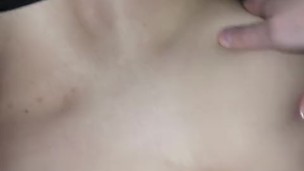 Sex in the Car with Hijab sexy Muslim Milf Public BLOWJOB