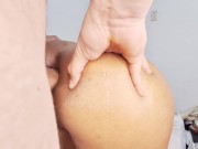 La puta de mi hijastra ahora me exige que le de anal boquiabierto por su culo 11/16