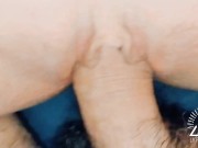 MOANING as he CUMS all over my PUSSY and stomach 7/16