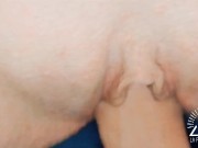 MOANING as he CUMS all over my PUSSY and stomach 8/16