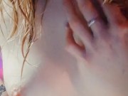 SENSUAL SOLO BOOB BATH MASSAGE. CUM ON MY TITS FOR ME😍 16/16