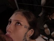 He came on the mirror so I had to lick it clean / Angelssex 6/16