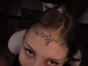 He came on the mirror so I had to lick it clean / Angelssex 8/16