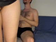 I suck my Step-Brother while he plays video game 5/16