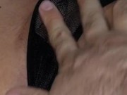 My clit throbs with pleasure while stranger rubs my pussy 2/16