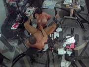 Strap On Stories - 400 - He's Sucked, stretched open with a steel ball & Strap On utill he XPLODES!! 16/16