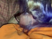 Landlord gets cock in all 3 holes. Rent paid in full with anal creampie 16/16