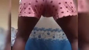 Horny femboy masturbation with a huge cumshot