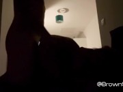 Real Couple - Guy Fucks Girlfriend and Cums Inside Her Pussy 8/16