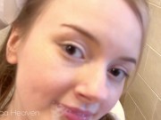 My stepdaddy pissed on me in the toilet and made me drink his urine 16/16