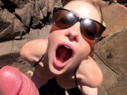 Scarlet Chase - Cheeky public flashing leads to a quickie 16/16