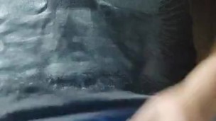 Mostrando la verga a mis fans