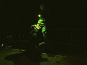 I’ve been training this gutter-pig’s throat for a few days now. 9/16