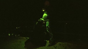 I’ve been training this gutter-pig’s throat for a few days now.