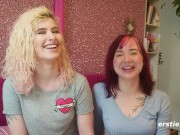 Ersties- Cute Redhead Gives Blonde Babe Lesbian Pleasures 13/16