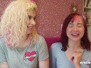 Ersties- Cute Redhead Gives Blonde Babe Lesbian Pleasures 16/16