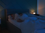 While his wife was in the bedroom, he cheated on her with his mistress 1/16