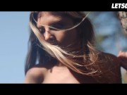 Horny Russian Slut Gina Gerson Risky Outdoor Blowjob - LETSDOEIT 6/16