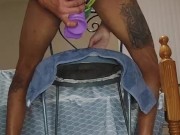 Deep prostate fucking with my 3inch wide dildo 11/16