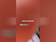 step Daughter gets caught making a video by her DAD!