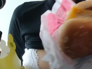 Comendo hamburguer gostoso 4/16