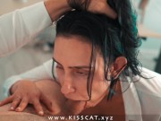 MILF Secretary Fucks in ASS by Boss at Office desk before Deep Throat Sex 12/16