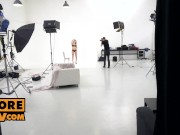 POV - POV sex casting with hot redhead model Ornella Morgan 1/16