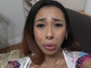 Kalani Luana amateur exotic babe licked and fingered before having an orgasm 14/16