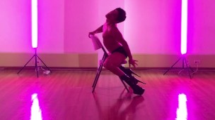 Gay erotic chair dance