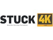 STUCK4K. Cutie will be able to continue cleaning only after pussyfuck 2/16