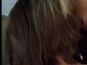 Horny guy gets the perfect blowjob and hot sitting position