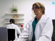 Super Sexy Big Tit Milf Naughty Nurse Masturbates At Sexy Office 8/16