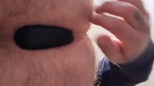 Inserting Butt Plug