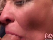 Nasty Mature Lady Eloise Sucking & Fucking In A Hot 3some Video! 16/16