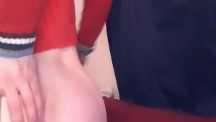 Stubborn Femboy Step-Brother Doesn't Care That You Have a Girlfriend