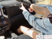 Having Foot Sex With a Hitchhiker 3/16