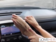 Having Foot Sex With a Hitchhiker 8/16