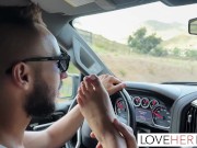 Having Foot Sex With a Hitchhiker 9/16