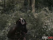 She was already naked so don't blame my big black dick 1/16