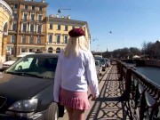 Promiscuis blonde Zenobia H asshole fucked by big horny dick! 2/16