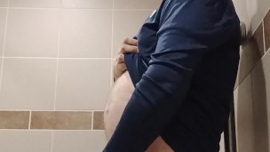 Got caught masterbating at dairy queen public bathroom