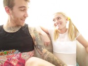 Pigtailed Pussy Kennedy Kressler Gets Teen Twat Tweaked! 3/16