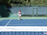 My Tennis Coach Wasn't Ready When I Showed Him My Smooth Pussy 4/16